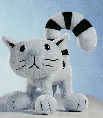 pilchard the cat soft toy